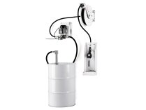 Samoa SMF-215 kit, art: 562205: pump + coil with hose + counter for 205 l barrels and eurocubes.
