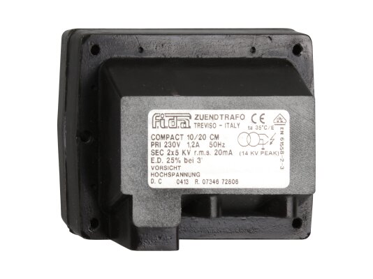 FIDA Compact 10/20 CM ignition transformer