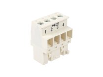 4-pin plug Weishaupt X4-01, art: 716304.